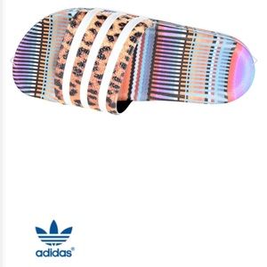Adidas Adilette Women's Slides - Supercool/Leopard 90s style - SUMMER SALE